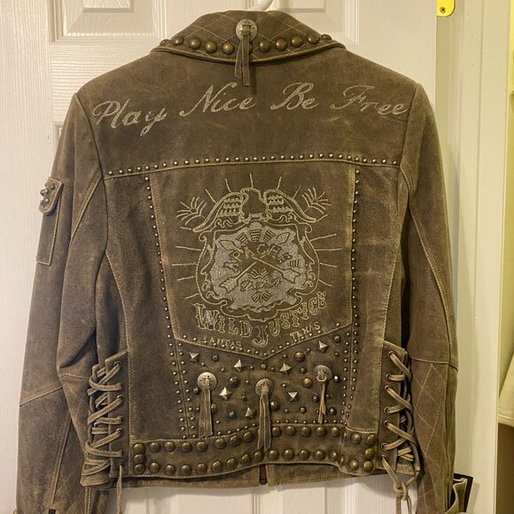 Double D Ranch Leather Jacket - Picture 1 of 11